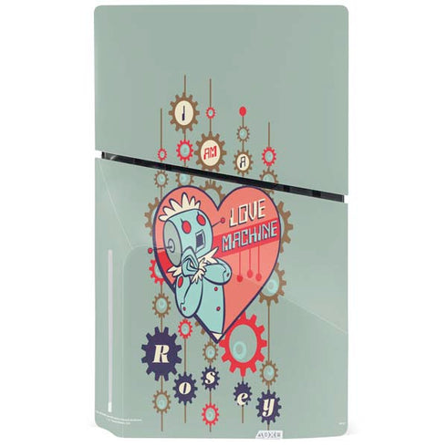 The Jetsons Love Machine PS5 Slim Disk Bundle Skin