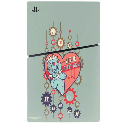 The Jetsons Love Machine PS5 Slim Digital Edition Console Skin