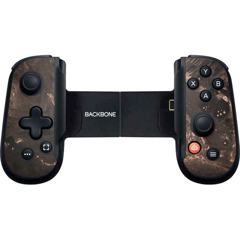 Love Rose Gold Black Backbone One for iPhone Game Controller Skin