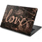 Love Rose Gold Black Dell Chromebook Skin