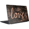 Love Rose Gold Black Dell Vostro Skin