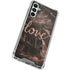 Love Rose Gold Black Galaxy A14 5G Clear Case