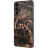Love Rose Gold Black Galaxy A14 5G Skin