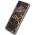 Love Rose Gold Black Galaxy A50 Clear Case