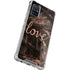 Love Rose Gold Black Galaxy A71 5G Clear Case