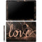 Love Rose Gold Black Galaxy Book 12in Skin