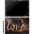 Love Rose Gold Black Galaxy Book 12in Skin