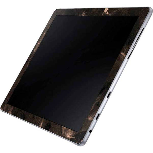 Love Rose Gold Black Galaxy Book 12in Skin
