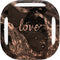 Love Rose Gold Black Galaxy Buds Live Skin