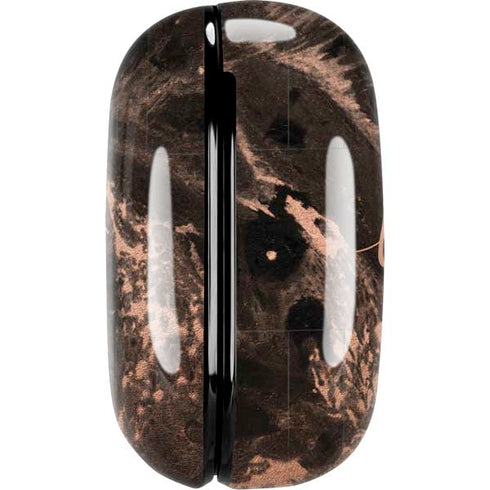 Love Rose Gold Black Galaxy Buds Pro Skin