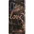 Love Rose Gold Black Galaxy Note 10 Pro Case