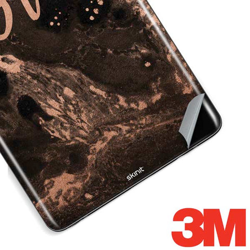 Love Rose Gold Black Galaxy Note 8 Skin