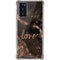 Love Rose Gold Black Galaxy Note20 5G Clear Case