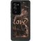 Love Rose Gold Black Galaxy Note20 Ultra 5G Waterproof Case