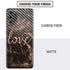 Love Rose Gold Black Galaxy S20 Plus Skin