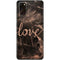 Love Rose Gold Black Galaxy S20 Skin