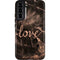 Love Rose Gold Black Galaxy S22 Plus Pro Case