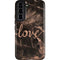 Love Rose Gold Black Galaxy S22 Pro Case