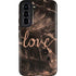 Love Rose Gold Black Galaxy S22 Pro Case
