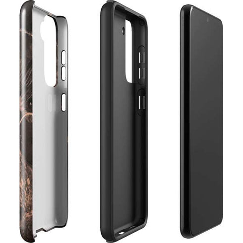 Love Rose Gold Black Galaxy S22 Pro Case