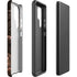 Love Rose Gold Black Galaxy S22 Ultra Pro Case