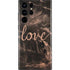 Love Rose Gold Black Galaxy S22 Ultra Skin