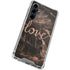 Love Rose Gold Black Galaxy S23 FE Clear Case