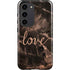 Love Rose Gold Black Galaxy S23 Pro Case
