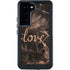 Love Rose Gold Black Galaxy S23 Waterproof Case
