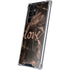 Love Rose Gold Black Galaxy S24 Ultra Clear Case