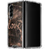 Love Rose Gold Black Galaxy Z Fold4 5G Clear Case