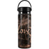 Love Rose Gold Black Hydro Flask 20oz Wide Mouth Skin