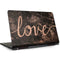 Love Rose Gold Black Dell Inspiron Skin