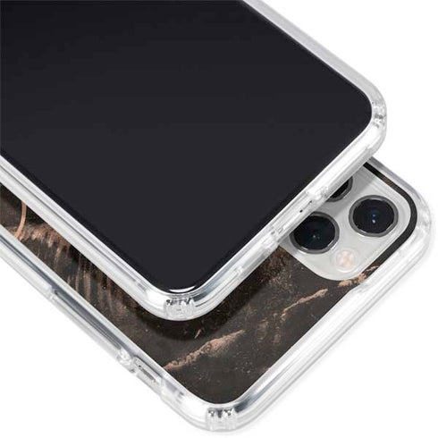 Love Rose Gold Black iPhone 11 Pro Clear Case