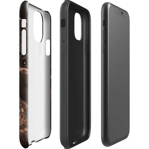 Love Rose Gold Black iPhone 11 Pro Max Impact Case