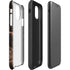 Love Rose Gold Black iPhone 11 Pro Max Impact Case