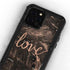 Love Rose Gold Black iPhone 12 Pro Waterproof Case
