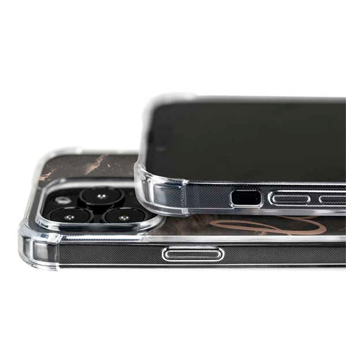 Love Rose Gold Black iPhone 13 Pro MagSafe Case