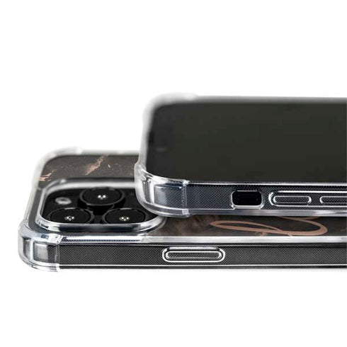 Love Rose Gold Black iPhone 13 Pro Max MagSafe Case
