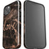 Love Rose Gold Black iPhone 15 Plus Impact Case