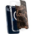 Love Rose Gold Black iPhone 14 Plus MagSafe Case