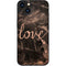 Love Rose Gold Black iPhone 15 Plus Skin