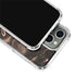Love Rose Gold Black iPhone 14 Pro Clear Case