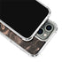 Love Rose Gold Black iPhone 15 Pro Max Clear Case