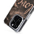 Love Rose Gold Black iPhone 15 Pro Max MagSafe Case