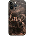 Love Rose Gold Black iPhone 14 Pro Skin