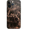 Love Rose Gold Black iPhone 15 Pro Skin