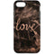 Love Rose Gold Black iPhone 7 Pro Case