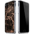 Love Rose Gold Black iPhone SE (2nd & 3rd Gen) Clear Case