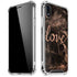 Love Rose Gold Black iPhone XR Clear Case
